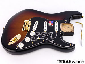 LOADED USA Fender Stevie Ray Vaughan SRV Strat BODY Stratocaster Burst SALE!