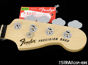 Fender USA Tony Franklin Precision Fretless Precision P BASS NECK & TUNERS Ebony