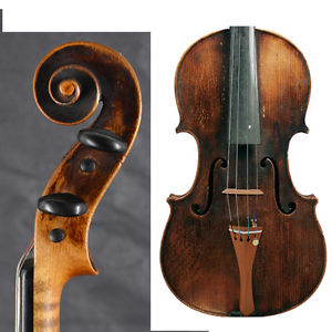 A fine old French violin Bassot lab.
