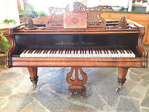 Belehradrek Wien Baby Grand Piano 1884