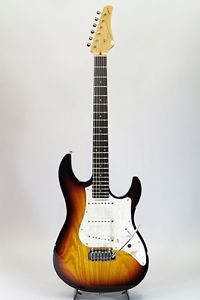 FUJIGEN FGN EOS SemiOrder Guitar USED w/Softcase FREE SHIPPING from Japan #R1097