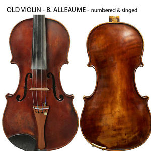 A fine old violin by Barthélémy Alleaume