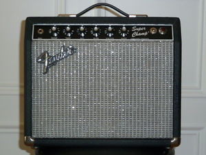Vintage Fender Super CHAMP Reverb Guitar Amplifier Amp Rivera Era