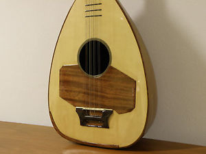 Cretan Laouto, Lute, Handmade In Greece, + Gig Bag /Soft Case 20mm padding