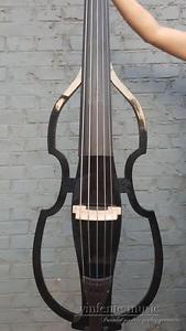5 string 3/4 Electric Upright Double bass Powerful Sound durable endpin #1441