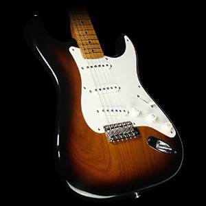 Fender Custom Shop 1955 Roasted Ash Stratocaster Electric Guitar NOS Two-Tone Sunburst