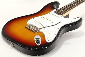 Fender Japan Stratocaster ST-STD 3-Tone Sunburst Used Guitar Free Shipping #g883