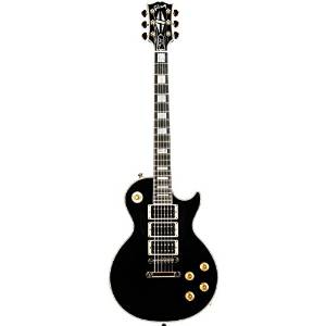 Gibson Custom Shop CSPFEBGH1 Les Paul Peter Frampton Electric Guitar, Ebony