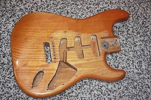 1973 1974 1975 Fender Stratocaster guitar body original natural 6 lb 2 oz
