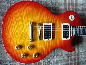 Gibson Custom Shop, Un-Played "59" Tribute, AAA Flame Cherry Sunburst Les Paul