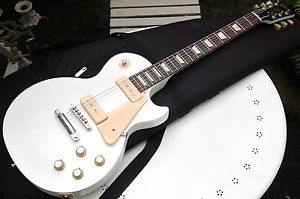 2010 Gibson Les Paul Studio 50s Tribute Limited Edition Satin Worn White