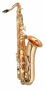 P. Mauriat PMXT-66RGP Tenor Sax, Gold Plate, Rolled Tone Hole with Case