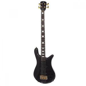 Spector EURO 4 LX Black Figured Maple Top Used Electric Bass Guitar Deal Japan