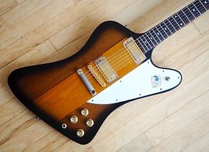 1976 Gibson Firebird V Bicentennial Vintage Electric Guitar Sunburst w/ohsc