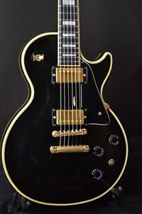 Gibson Les Paul Custom Used Electric Guitar Rock sound Free Shipping EMS