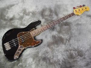 Cool Z ZJB-1R JB Type Black Used Electric Bass Guitar with Soft Case Japan F/S