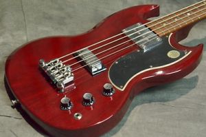 GIBSON SG Reissue Bass Cherry Used Bass Guitar Free Shipping from Japan #b148