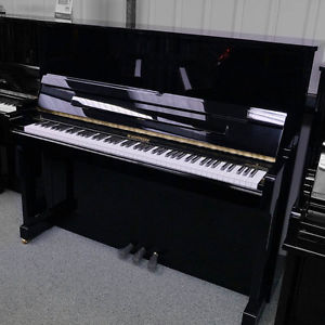 Used W.Hoffmann T128 upright piano in polished black C2014