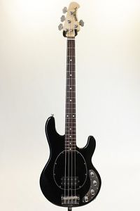 Music Man Stingray 4st (SR-4) BLK R Ash Body Used Electric Bass Guitar Japan F/S