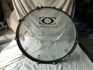 Drum Craft Series 8 Bass Drum Acrylic Made for Stefan Schwarzmann of Accept.