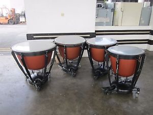 Timpani, set of 4 pcs. Majestic - Remo - USA