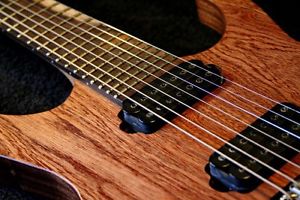 Custom Built Electric Guitar Siggery Black Machine Head Jacks** Iban*z  RG B2 B6