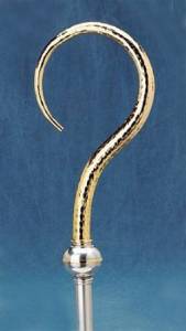 Hand Hammered Crozier