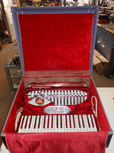 Vintage 1923 La Scala Accordion Majesty Model Made In Italy