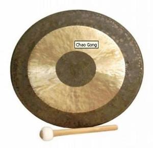 Original tam tam Gong (Chao Luo Gong) 80 CM de wuhan Chao Gong avec maillet