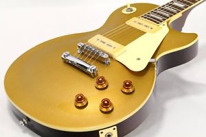 Epiphone 1956 Les Paul Standard Gold Top Used Guitar Free Shipping #g873
