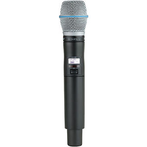 Shure ULXD2/B87A Handheld Wireless Microphone Transmitter with Beta 87A Capsule