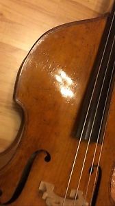 300 years old 4/4 double bass Kontrabass contrebasse el contrabajo violin violon