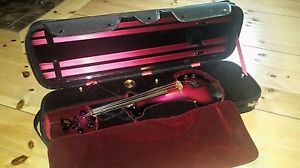 Bridge Aquila Electric Violin Purple/Black