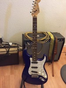 1991 American Standard Stratocaster Rare Midnight Blue & Tom Anderson Pickups!!!