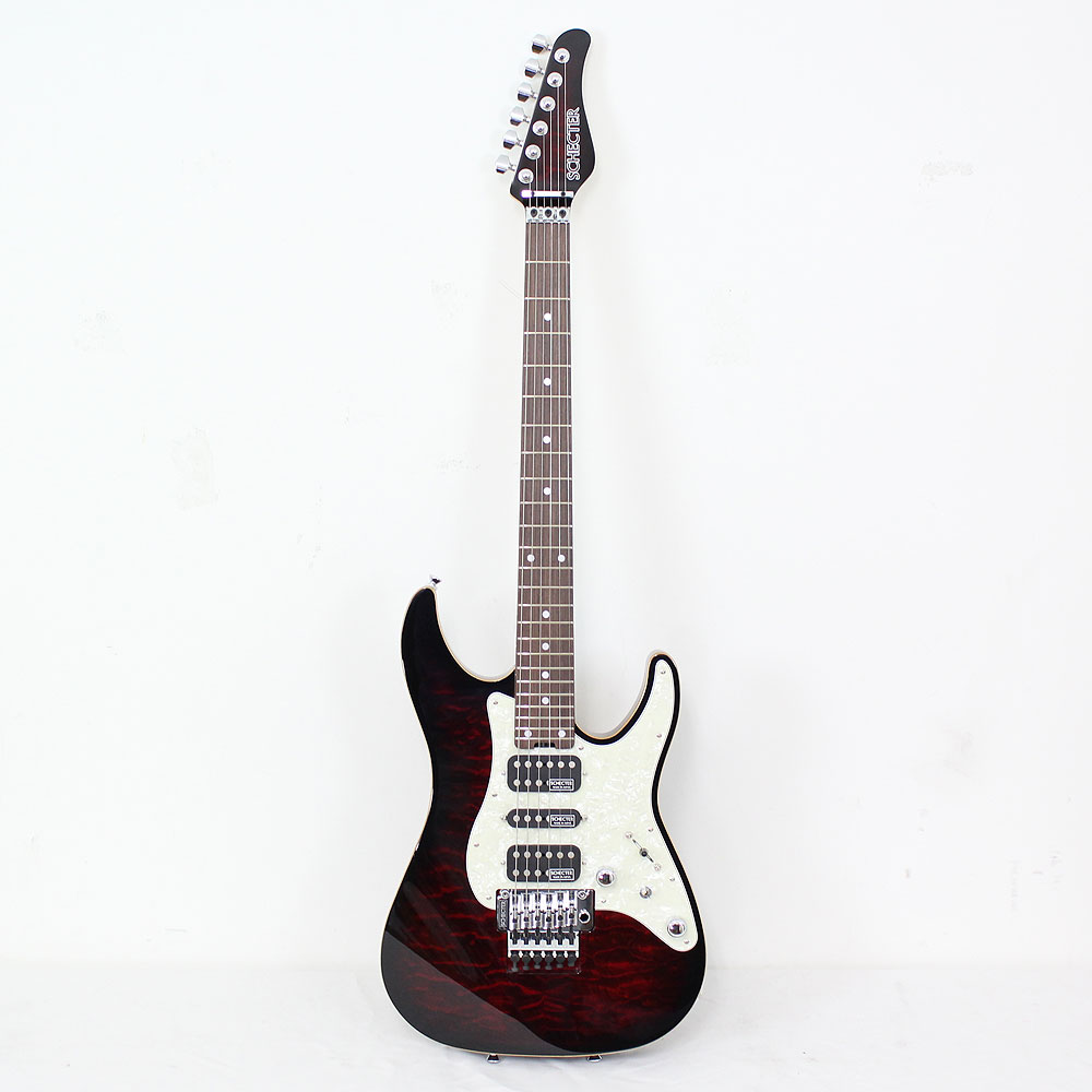 SCHECTER SD-DX-24-AS RDSB/R Electric Guitar Red Sunburst Made in Japan