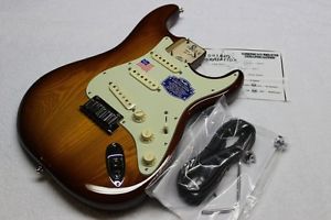 Fender American Deluxe LOADED Stratocaster Body Strat USA Ash Tobacco Sunburst