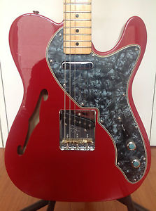 FENDER CUSTOM SHOP 50s THINLINE TELECASTER NOCASTER Dakota Red Closet Classic