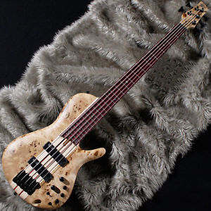 Free Shipping New Ibanez Bass Workshop SRSC805 (Natural Flat) 2016 Electric Bass