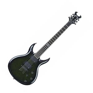 Schecter Devil Custom Dark Green Burst Electric Guitar