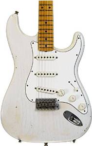 Fender Custom Shop Postmodern Stratocaster Journeyman Relic - Olympic White, Maple Fingerboard