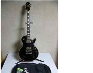 Epiphone electric guitar Les Paul CUSTOM used FREESHIPPING from JAPAN