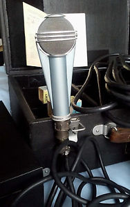 Vintage Russian Tube Microphone Lomo 19A9.#11 Complete original factory set!MINT