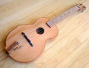 2016 Patriarch Guitars The Bard Archtop Ukulele Handmade USA w/ Fishman Pickup