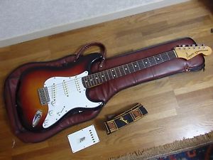 1985-86 Fender Japan Squier Stratocaster Sunburst MIJ NICE amazing player guitar