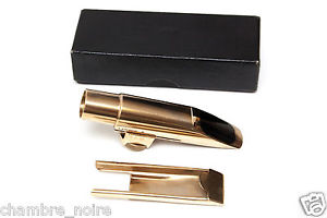 Lawton 9 Mouthpiece Sax Saxophone Brass - with box - Made In England