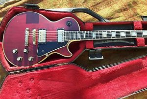 Vintage 1976/77 Les Paul custom guitar