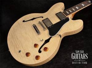 Gibson ES-335 Figured 2015 Semi-Hollow Body Electric Guitar Natural (SN:11995709)