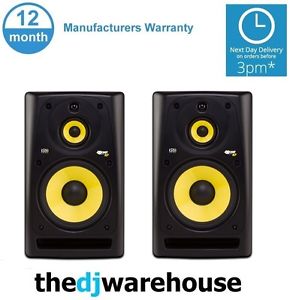 2x KRK Rokit RP10-3 G3 10" 3-Way Mid-field Studio Monitor Speakers (Pair)