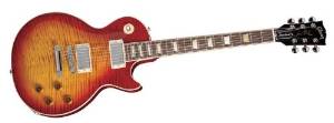 Gibson USA LPSAAHSCH1LP Standard 2013 Tier A Flame Heritage Cherry Sunburst