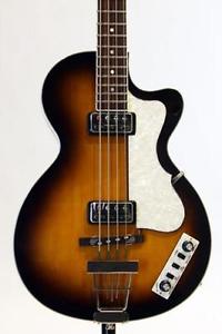 Free Shipping Used Hofner HCT500/2 Club Bass Electric